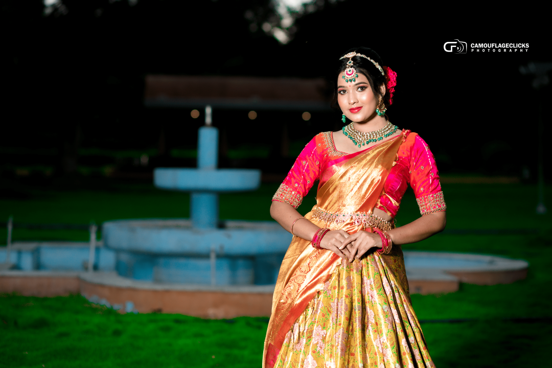 Model Traditional  Photoshoot poses