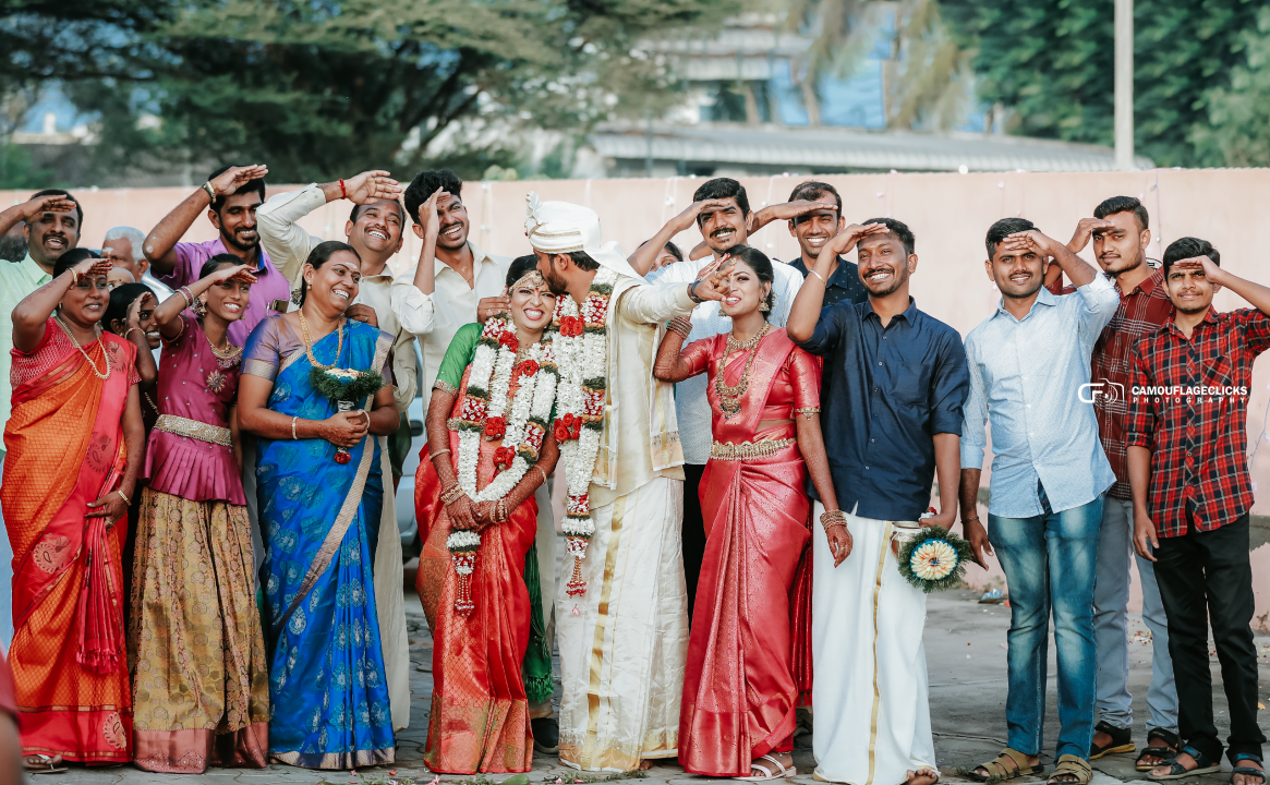 Traditional wedding photography